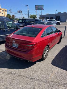 Scarlet Red 2017 Hyundai SONATA SE