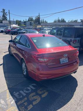 Scarlet Red 2017 Hyundai SONATA SE