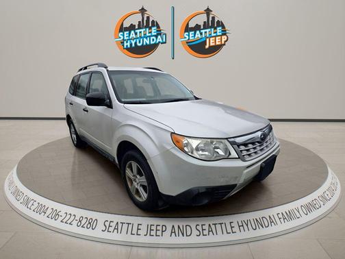 Satin White Pearl 2012 Subaru Forester 2.5X
