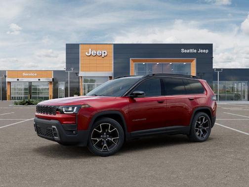 Red Hot Pearlcoat 2026 Jeep Cherokee Overland