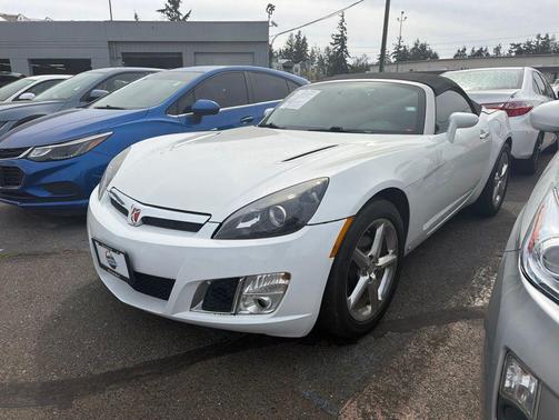 Polar White 2008 Saturn Sky Red Line