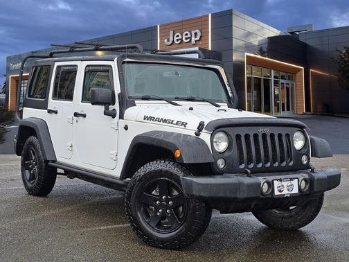 2016 Jeep Wrangler Unlimited Black Bear