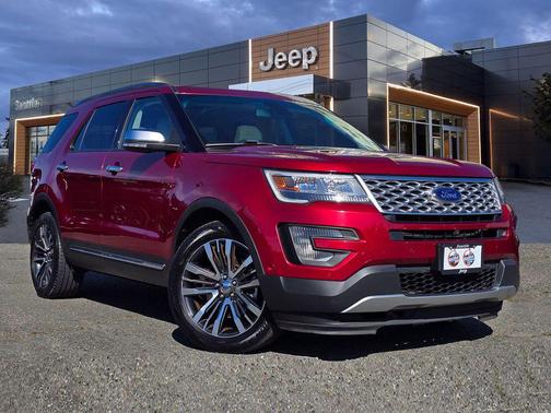 Ruby Red Metallic 2016 Ford Explorer Platinum