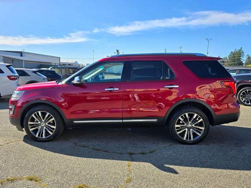 Ruby Red Metallic 2016 Ford Explorer Platinum
