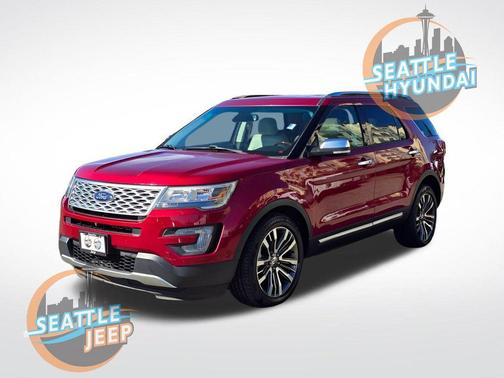 Ruby Red Metallic 2016 Ford Explorer Platinum