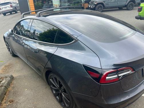 Grey 2020 Tesla Model 3 Performance