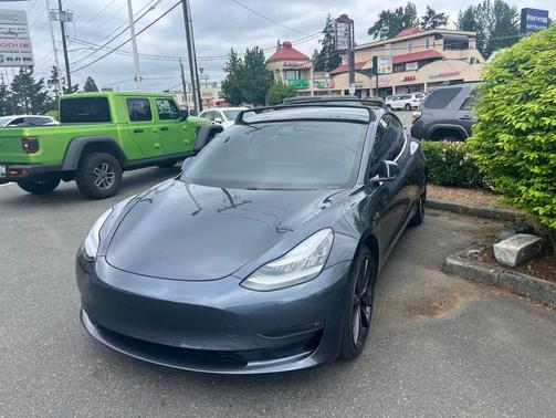 Grey 2020 Tesla Model 3 Performance