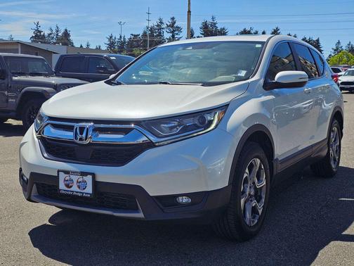 White Diamond Pearl 2017 Honda CR-V EX