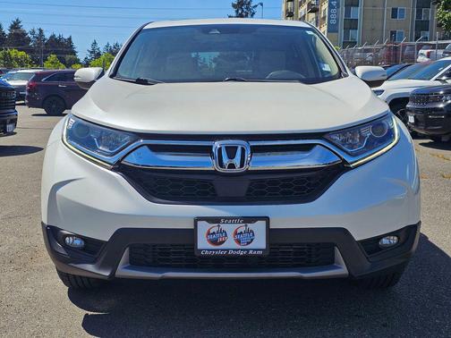White Diamond Pearl 2017 Honda CR-V EX