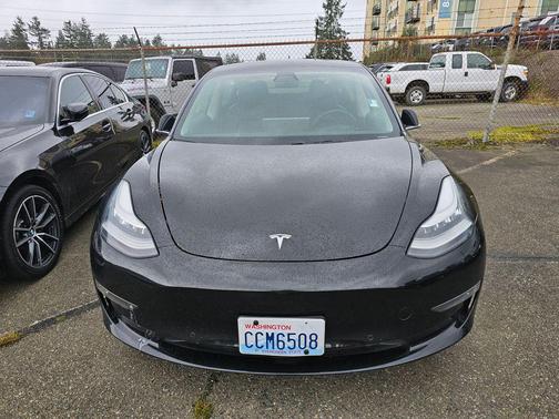 Solid Black 2019 Tesla Model 3 Standard Range Plus