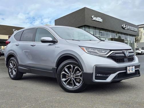 Lunar Silver Metallic 2021 Honda CR-V Hybrid EX