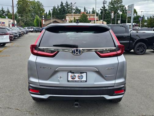 Lunar Silver Metallic 2021 Honda CR-V Hybrid EX