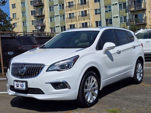 Summit White 2017 Buick Envision Premium II