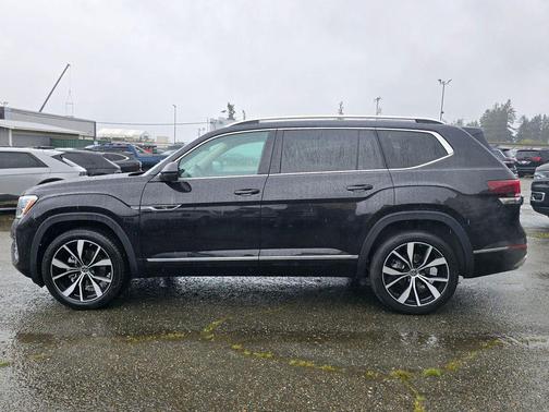 Deep Black Pearl 2025 Volkswagen Atlas 2.0T SEL Premium R-Line 4MOTION
