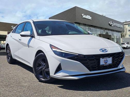 Serenity White Pearl 2023 Hyundai ELANTRA SEL