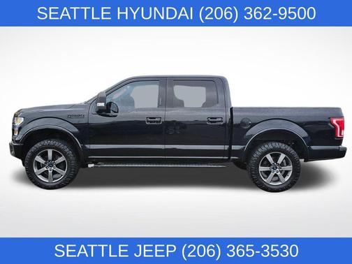 Shadow Black 2016 Ford F-150 XLT