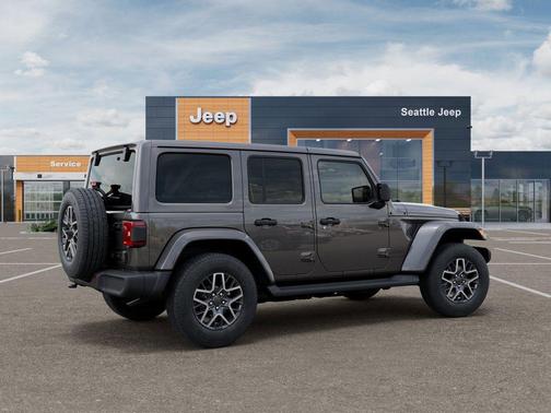 Granite Crystal Metallic Clearcoat 2026 Jeep Wrangler 4-Door Sahara 4x4