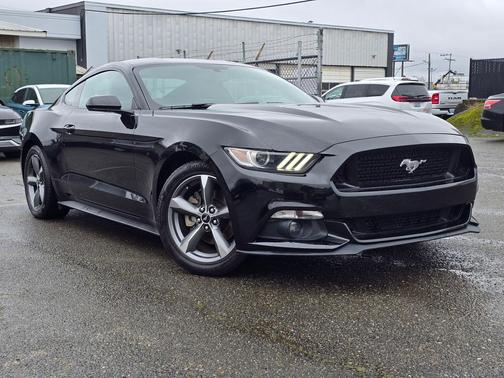 Shadow Black 2017 Ford Mustang EcoBoost