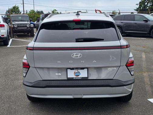 Cyber Gray Metallic 2024 Hyundai KONA EV SEL