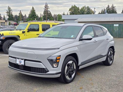 Cyber Gray Metallic 2024 Hyundai KONA EV SEL