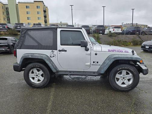 Bright Silver Metallic Clearcoat 2008 Jeep Wrangler X
