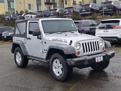 Bright Silver Metallic Clearcoat 2008 Jeep Wrangler X