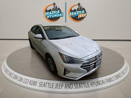 Quartz White Pearl 2019 Hyundai ELANTRA SE