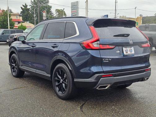 Blue 2025 Honda CR-V Hybrid Sport AWD