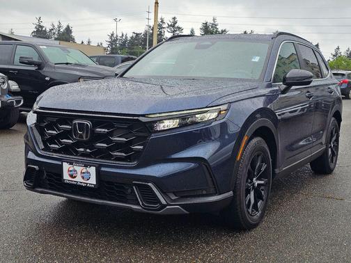 Blue 2025 Honda CR-V Hybrid Sport AWD