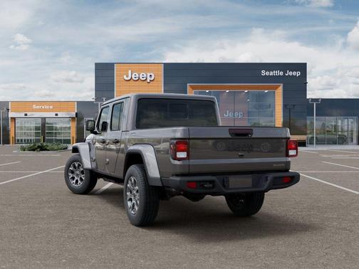 Granite Crystal Metallic Clearcoat 2026 Jeep Gladiator Sahara 4x4