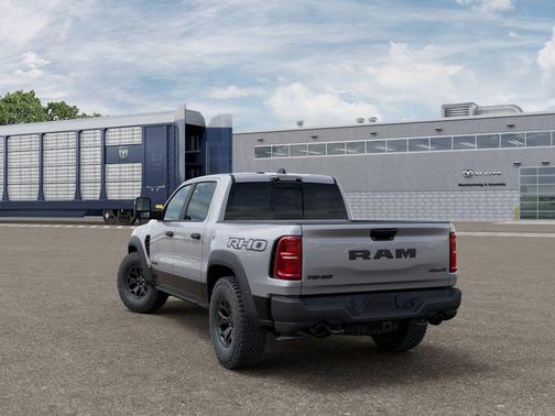 Billet Silver Metallic Clearcoat 2026 RAM 1500 RHO Crew Cab 4x4 5'7' Box