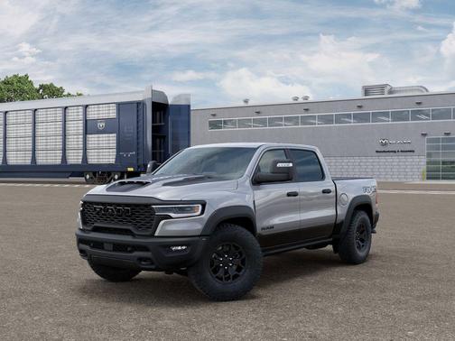 Billet Silver Metallic Clearcoat 2026 RAM 1500 RHO Crew Cab 4x4 5'7' Box
