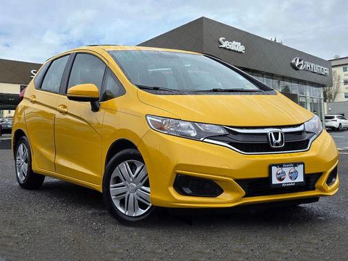Helios Yellow Pearl 2018 Honda Fit LX