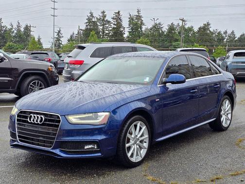 Blue Metallic 2016 Audi A4 2.0T Premium