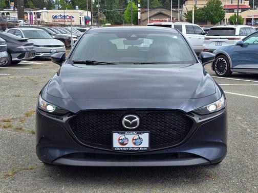 Deep Crystal Blue Mica 2019 Mazda Mazda3 FWD w/Preferred Package