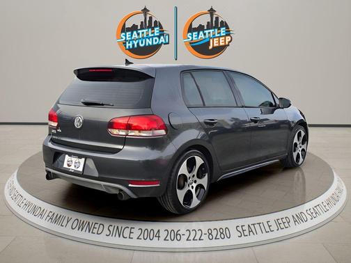 Steel Gray Metallic 2012 Volkswagen GTI 4-Door
