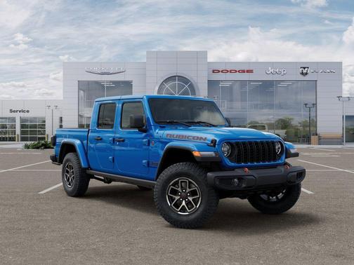 Hydro Blue Pearlcoat 2026 Jeep Gladiator Rubicon
