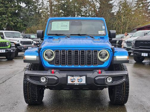 Hydro Blue Pearlcoat 2026 Jeep Gladiator Rubicon