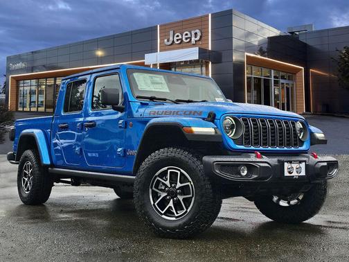 Hydro Blue Pearlcoat 2026 Jeep Gladiator Rubicon
