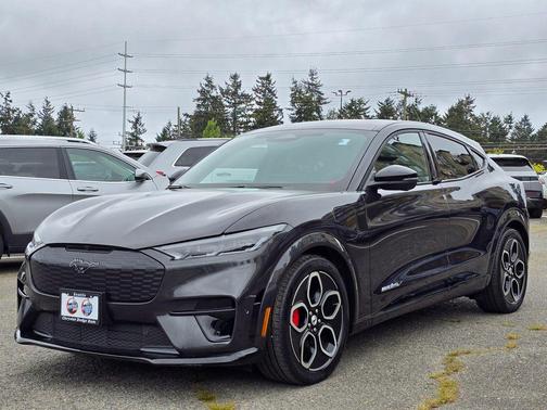 Dark Matter Gray Metallic 2021 Ford Mustang Mach-E GT