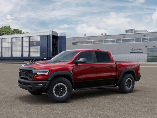 Molten Red 2026 RAM 1500 RHO Crew Cab 4x4 5'7' Box