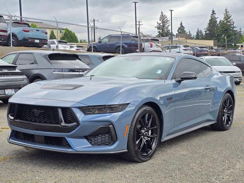 Vapor Blue Metallic 2024 Ford Mustang GT