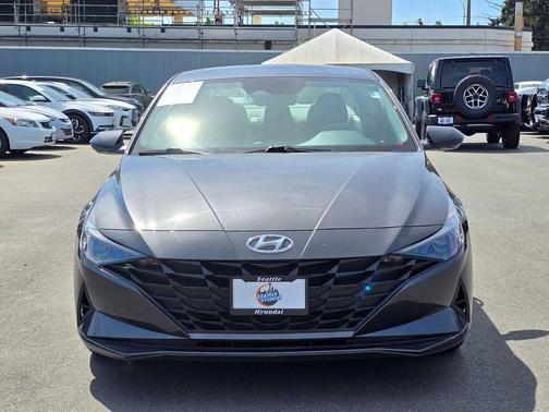 Portofino Gray 2022 Hyundai ELANTRA SEL
