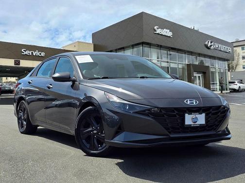 Portofino Gray 2022 Hyundai ELANTRA SEL