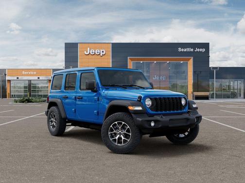 Hydro Blue Pearlcoat 2026 Jeep Wrangler Sport S