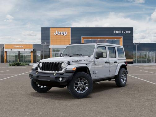 Bright White Clearcoat 2026 Jeep Wrangler 4-Door 85th Anniversary Edition