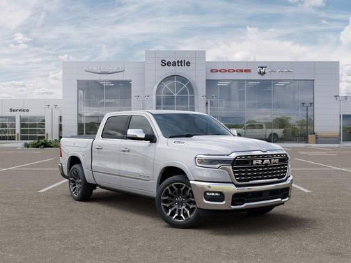 Ivory White Tri-Coat Pearlcoat 2026 RAM 1500 Limited