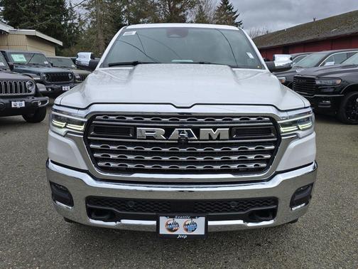 Ivory White Tri-Coat Pearlcoat 2026 RAM 1500 Limited