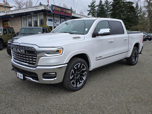 Ivory White Tri-Coat Pearlcoat 2026 RAM 1500 Limited