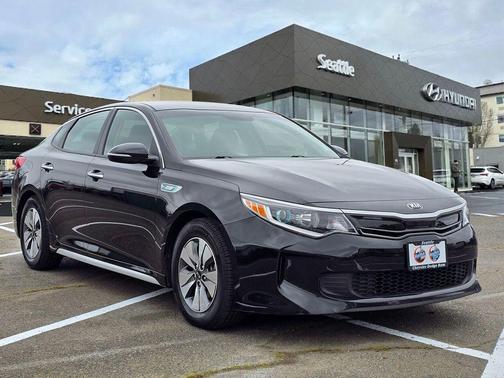 Aurora Black 2017 Kia Optima Hybrid Base
